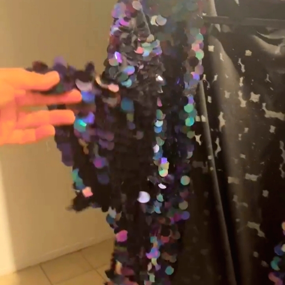 💜Jumbo Sized Goddess Sequin Kimono💜 - Picture 9 of 12